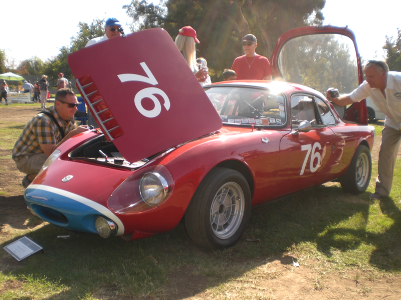 René Bonnet Djet. Holy crap this is a cool car. Watching it drive in was an incredible thrill.